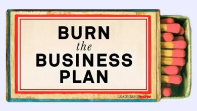 Burn the Business Plan | The Leading Blog: A Leadership Blog